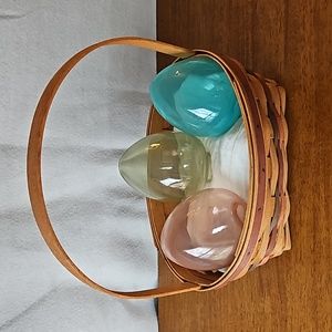 Pottery Barn Decorative Glass Eggs